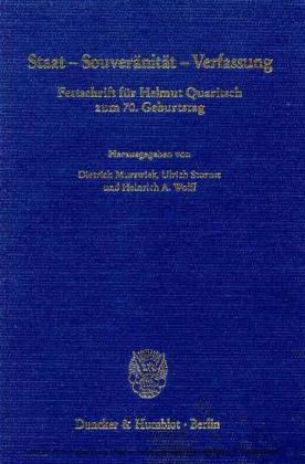 Staat - Souveränität - Verfassung.