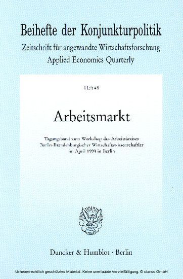 Arbeitsmarkt. main product photo
