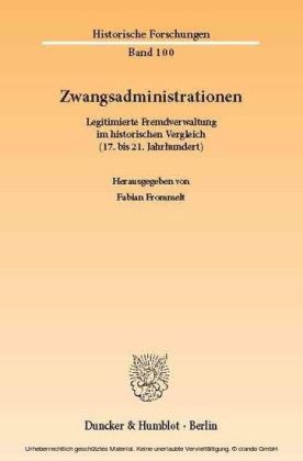 Zwangsadministrationen.