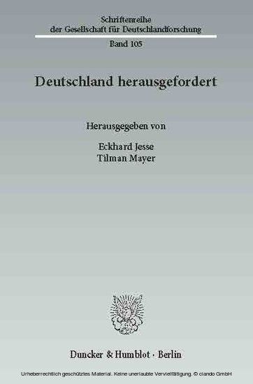 Deutschland herausgefordert. main product photo