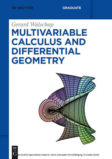 Multivariable Calculus and Differential Geometry main product photo