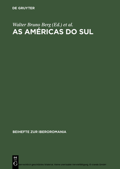 As Américas do Sul main product photo