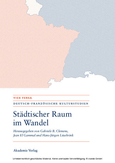 Städtischer Raum im Wandel/Espaces urbains en mutation main product photo