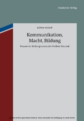 Kommunikation, Macht, Bildung