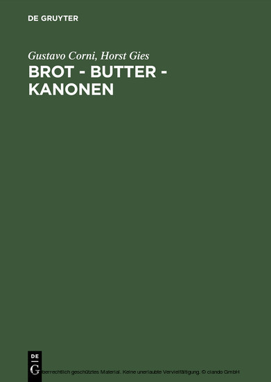 Brot - Butter - Kanonen main product photo