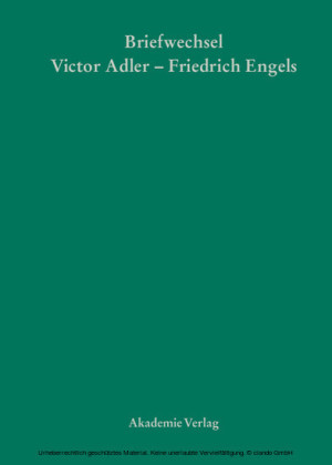 Victor Adler / Friedrich Engels, Briefwechsel