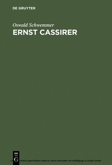Ernst Cassirer main product photo