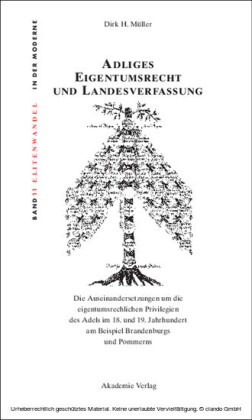 Adliges Eigentumsrecht und Landesverfassung