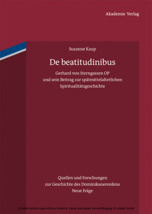 De beatitudinibus
