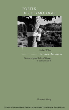 Poetik der Etymologie