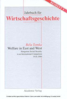 Welfare in East and West