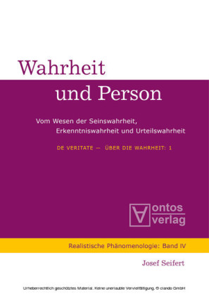 De Veritate - Über die Wahrheit