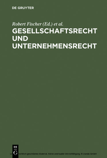 Gesellschaftsrecht und Unternehmensrecht main product photo