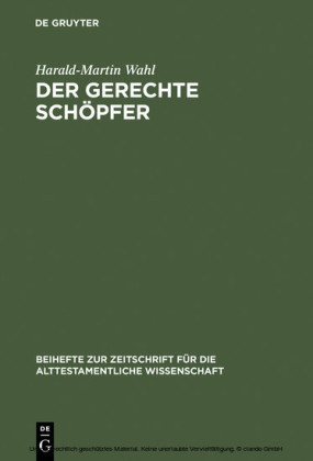 Der gerechte Schöpfer