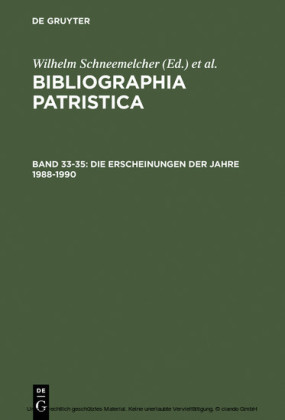 Die Erscheinungen der Jahre 1988-1990