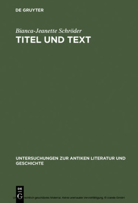 Titel und Text