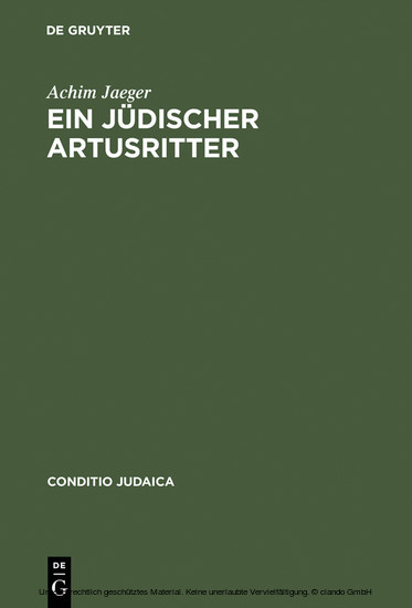 Ein jüdischer Artusritter main product photo