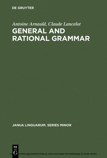General and Rational Grammar main product photo