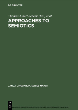 Approaches to semiotics