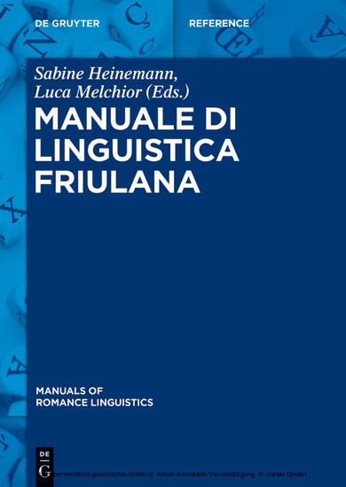 Manuale di linguistica friulana main product photo