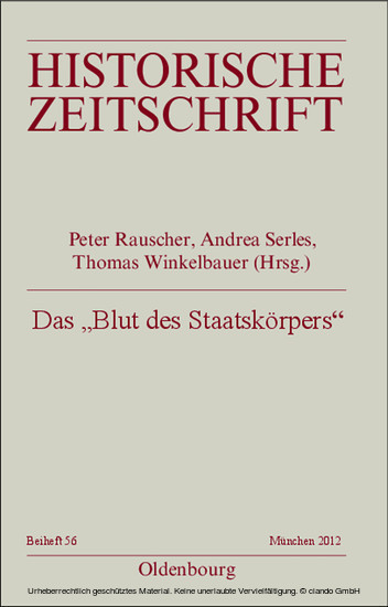 Das 'Blut des Staatskörpers' main product photo