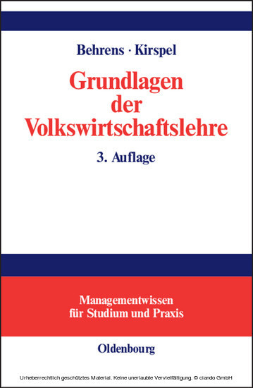 Grundlagen der Volkswirtschaftslehre main product photo