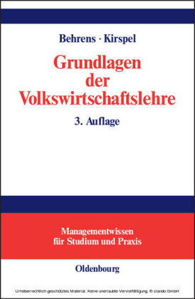 Grundlagen der Volkswirtschaftslehre