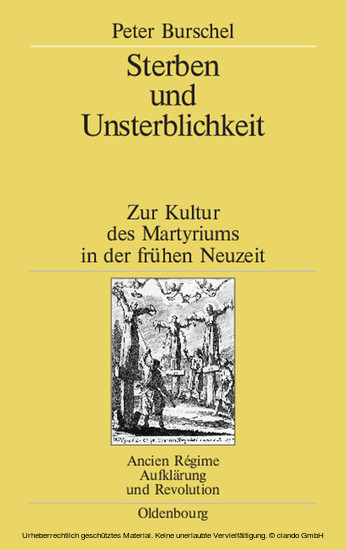 Sterben und Unsterblichkeit main product photo