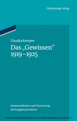 Das 'Gewissen' 1919-1925