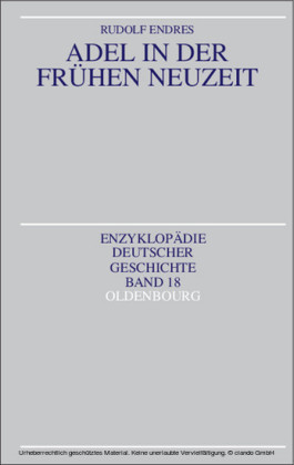 Adel in der Frühen Neuzeit
