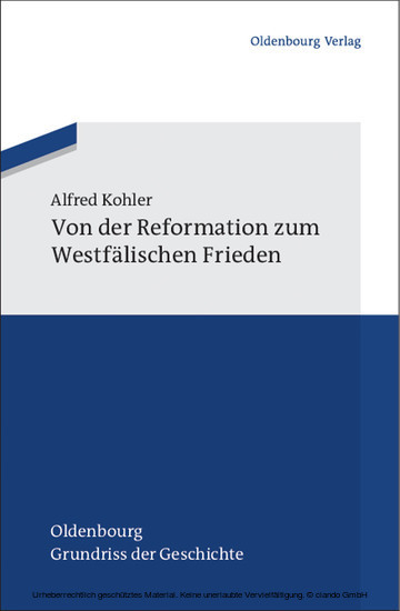 Von der Reformation zum Westfälischen Frieden main product photo