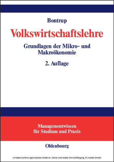 Volkswirtschaftslehre main product photo