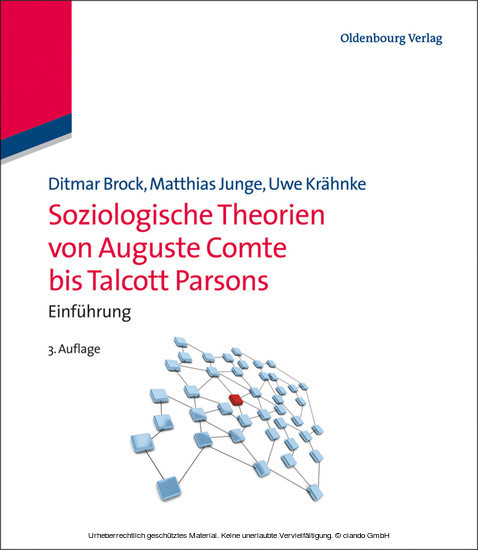 Soziologische Theorien von Auguste Comte bis Talcott Parsons main product photo