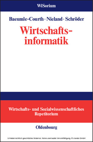 Wirtschaftsinformatik main product photo
