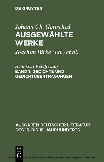 Gedichte und Gedichtübertragungen main product photo