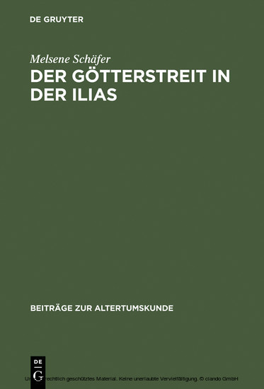 Der Götterstreit in der Ilias main product photo