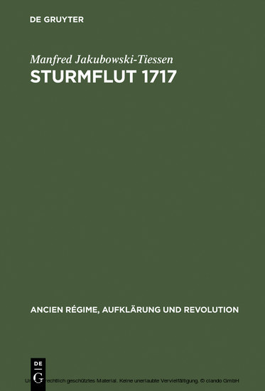 Sturmflut 1717 main product photo