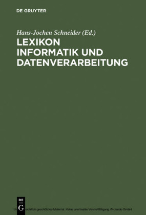 Lexikon Informatik und Datenverarbeitung