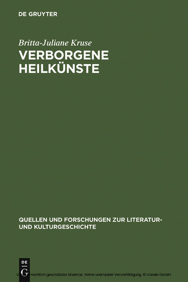 Verborgene Heilkünste main product photo