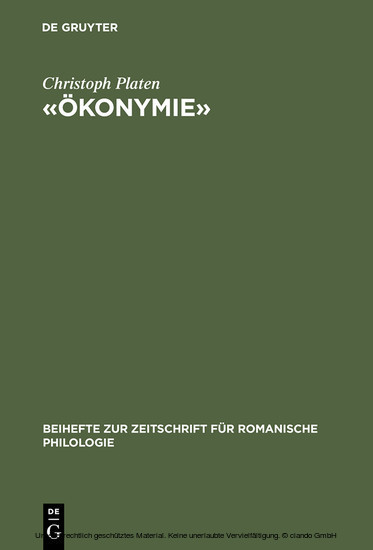 "Ökonymie" main product photo