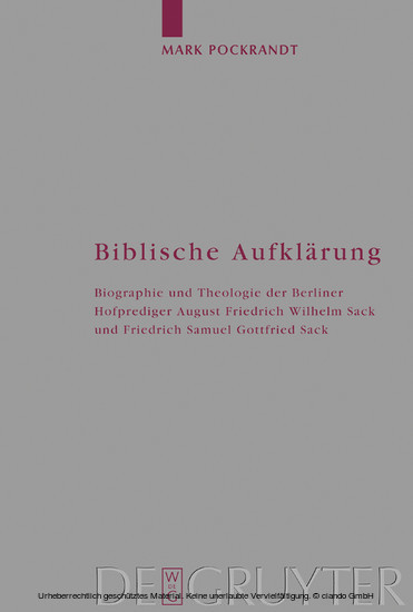 Biblische Aufklärung main product photo