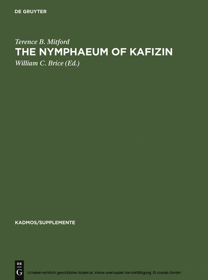 The Nymphaeum of Kafizin main product photo