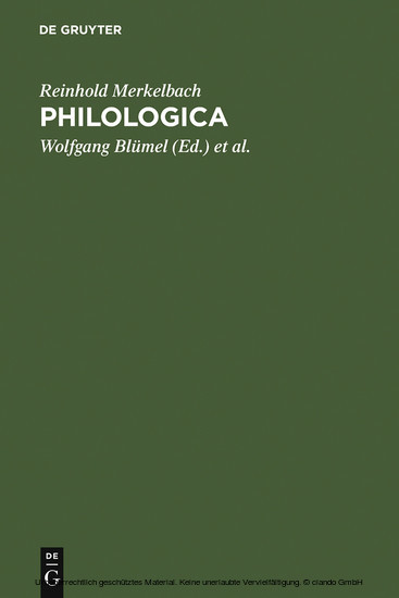 Philologica main product photo