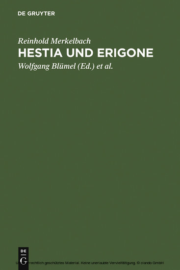 Hestia und Erigone main product photo