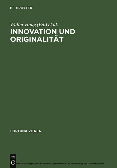Innovation und Originalität main product photo