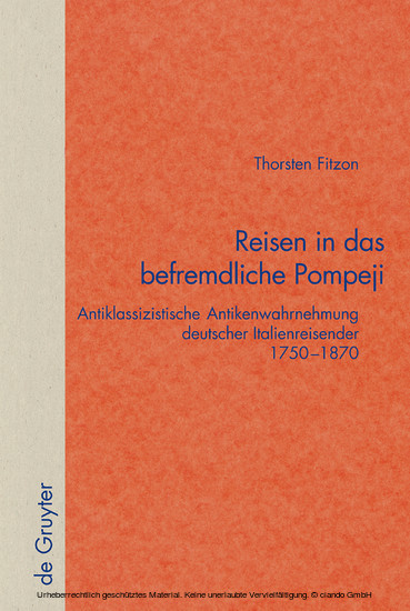 Reisen in das befremdliche Pompeji main product photo