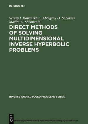 Direct Methods of Solving Multidimensional Inverse Hyperbolic Problems