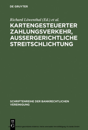 Kartengesteuerter Zahlungsverkehr, außergerichtliche Streitschlichtung