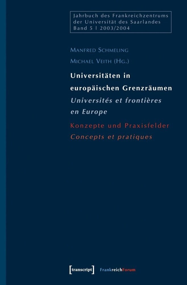 Universitäten in europäischen Grenzräumen / Universités et frontières en Europe main product photo