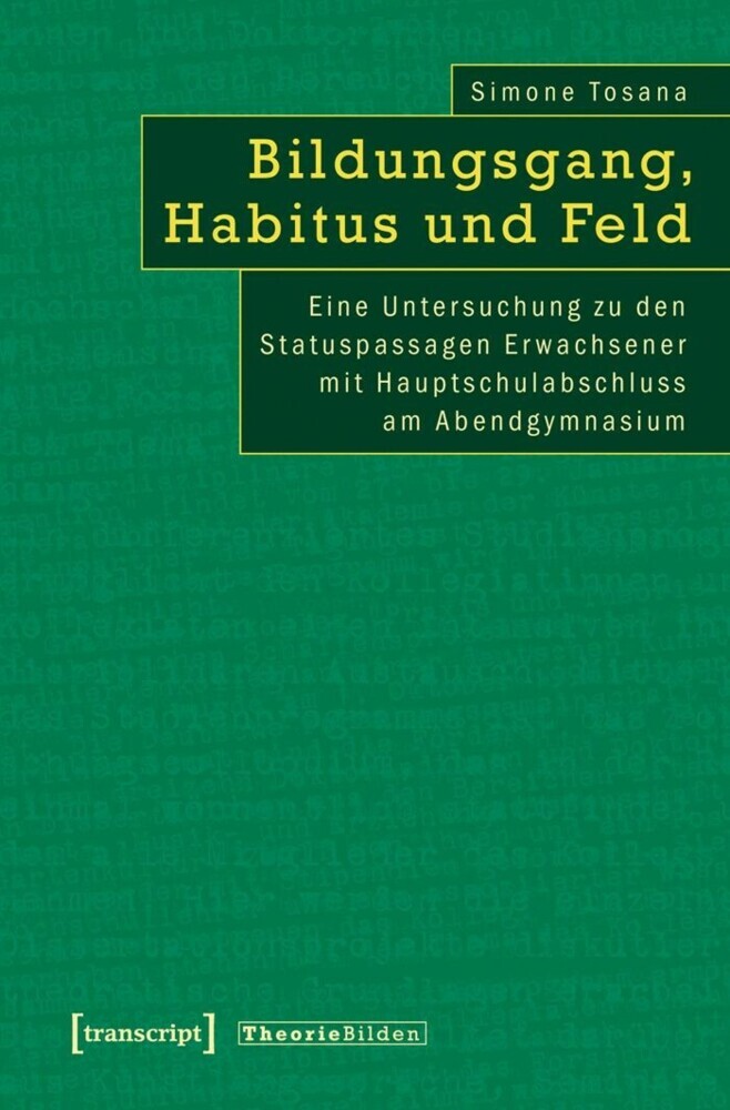 Bildungsgang, Habitus und Feld main product photo